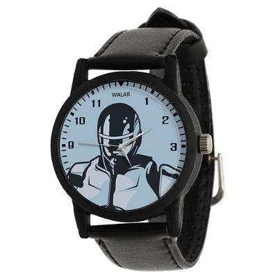 ساعت مچی عقربه ای والار طرح روبوکاپ کد lf2275