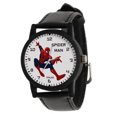 ساعت مچی عقربه ای والار طرح اسپایدرمن کد lf2266