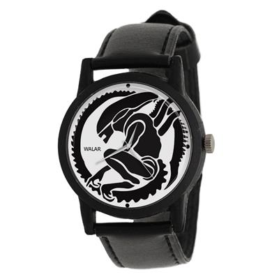 ساعت مچی عقربه ای مردانه والار طرح زنومورف کد lf2255