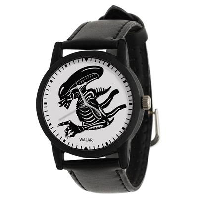 ساعت مچی عقربه ای مردانه والار طرح زنومورف کد lf2254