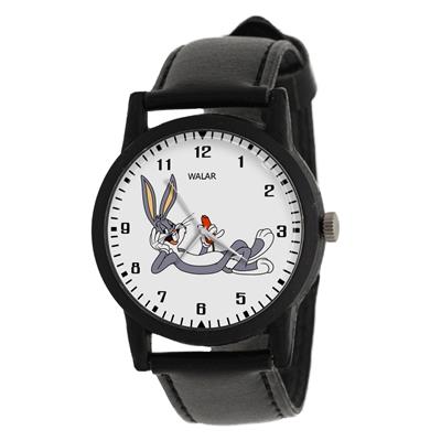 ساعت مچی عقربه ای والار طرح باگز بانی کد lf2240