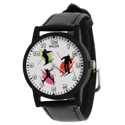 ساعت مچی عقربه ای والار طرح اسکی کد lf2229