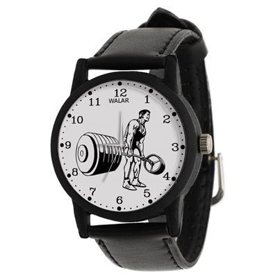 ساعت مچی عقربه ای مردانه والار طرح پاورلیفتینگ کد lf2222