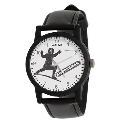 ساعت مچی عقربه ای والار طرح شمشیر بازی کد lf2215