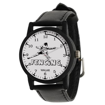 ساعت مچی عقربه ای والار طرح شمشیر بازی کد lf2213