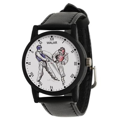 ساعت مچی عقربه ای والار طرح تکواندو کد lf2209