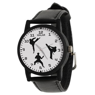 ساعت مچی عقربه ای والار طرح کاراته کد lf2208