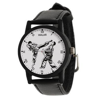 ساعت مچی عقربه ای مردانه والار طرح کاراته کد lf2202