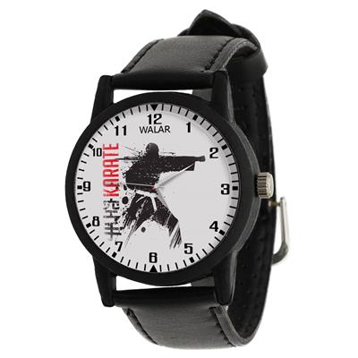 ساعت مچی عقربه ای مردانه والار طرح کاراته کد lf2201