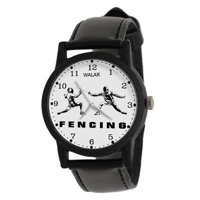 ساعت مچی عقربه ای والار طرح شمشیر بازی کد lf2235