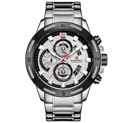 ساعت مچی عقربه ای مردانه نیوی فورس مدل nf9165m s w