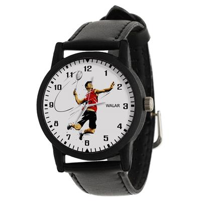 ساعت مچی عقربه ای مردانه والار طرح بدمینتون کد lf2856