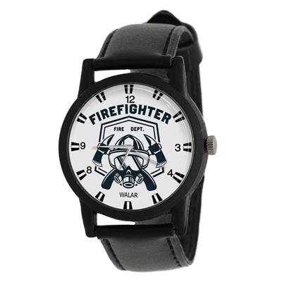 ساعت مچی عقربه ای مردانه والار طرح آتش نشانی کد lf2855