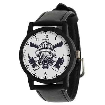 ساعت مچی عقربه ای مردانه والار طرح آتش نشانی کد lf2854