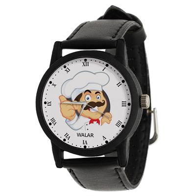 ساعت مچی عقربه ای مردانه والار طرح آشپز کد lf2848