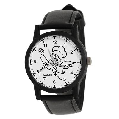 ساعت مچی عقربه ای مردانه والار طرح آشپز کد lf2843