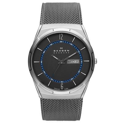 ساعت مچی عقربه ای مردانه اسکاژن دانمارک مدل skw6078