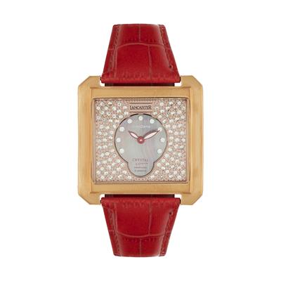 ساعت مچی عقربه ای زنانه لنکستر مدل 635lzrgnrrs کد 104