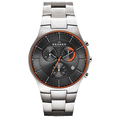 ساعت مچی عقربه ای مردانه اسکاژن دانمارک مدل skw6076