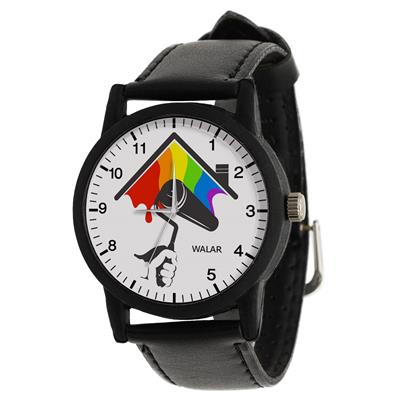 ساعت مچی عقربه ای والار طرح نقاش ساختمان کد lf2813