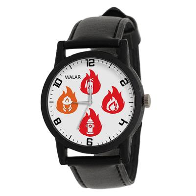 ساعت مچی عقربه ای والار طرح آتش نشان کد lf2820