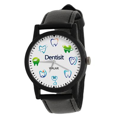 ساعت مچی عقربه ای والار طرح دندانپزشکی کد lf2786