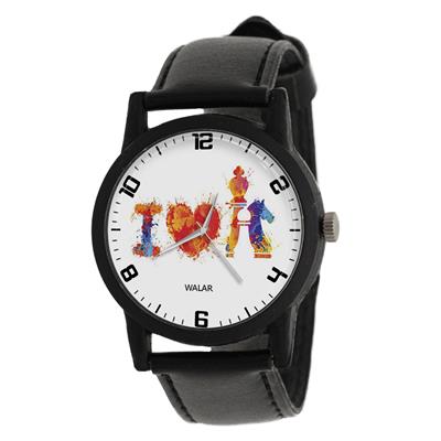 ساعت مچی عقربه ای والار طرح شطرنج کد lf2767