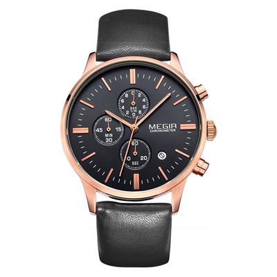 ساعت مچی عقربه ای مردانه مگیر مدل ml2011gbk 1n0