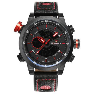 ساعت مچی عقربه ای مردانه نیوی فورس مدل nf9081 br