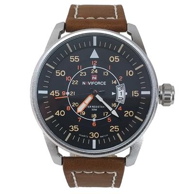 ساعت مچی عقربه ای مردانه نیوی فورس مدل nf9044 bsb