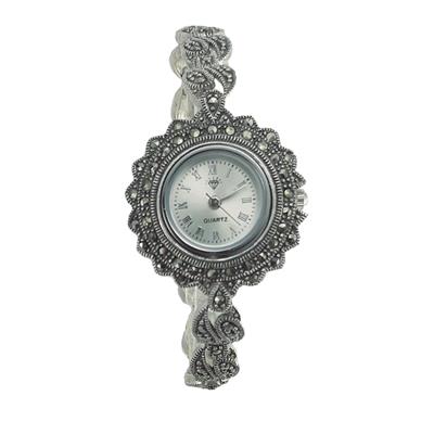 ساعت مچی عقربه ای نقره زنانه کد dn158