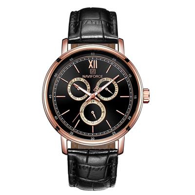 ساعت مچی عقربه ای مردانه نیوی فورس کد nf3002 b