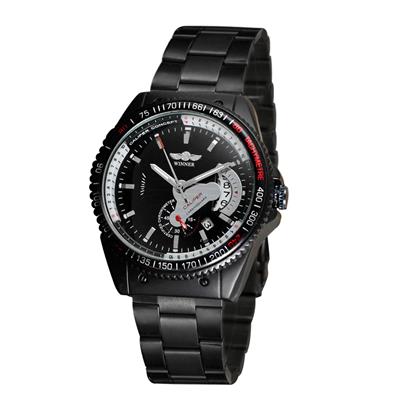 ساعت مچی عقربه ای مردانه وینر مدل wrg8029m4b3