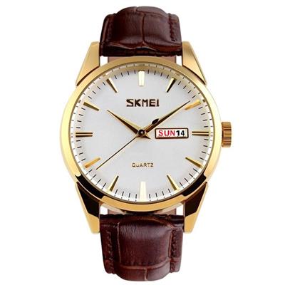 ساعت مچی عقربه ای مردانه اسکمی کد no 9073 bm