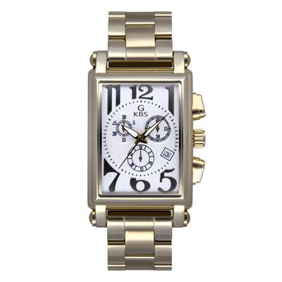 ساعت مچی عقربه ای مردانه جی کی بی اس کد sn 2505g wg
