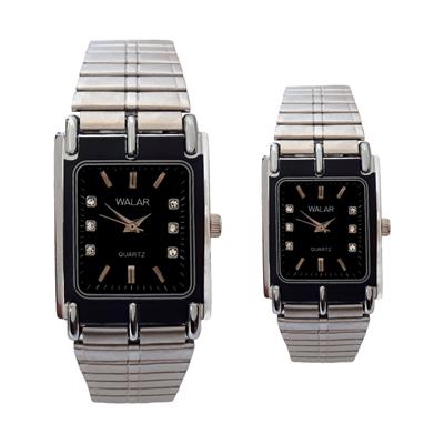 ست ساعت مچی عقربه ای زنانه و مردانه والار کد 1105