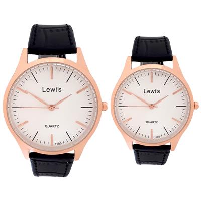 ست ساعت مچی عقربه ای زنانه و مردانه کد 1105