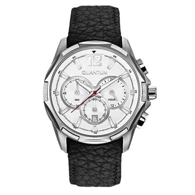 ساعت مچی عقربه ای مردانه کوانتوم کد adg282lebk st wh