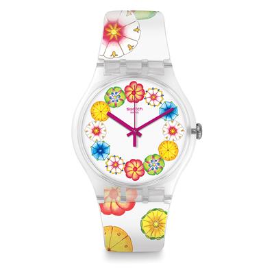 ساعت مچی عقربه ای زنانه سواچ مدل suok127