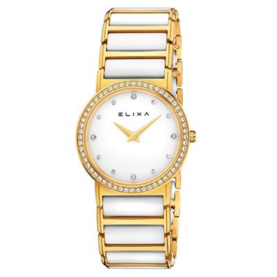 ساعت مچی عقربه ای زنانه الیکسا مدل e100 l392