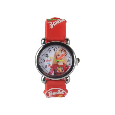 ساعت مچی عقربه ای بچگانه طرح باربی