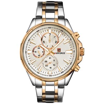 ساعت مچی عقربه ای مردانه نیوی فورس مدل nf9089m rw