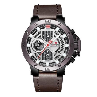 ساعت مچی عقربه ای مردانه نیوی فورس مدل nf9159m gha bad