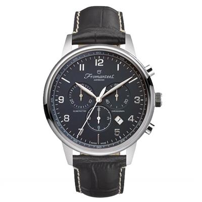 ساعت مچی عقربه ای مردانه فرومنتیل مدل chrono midnight b01