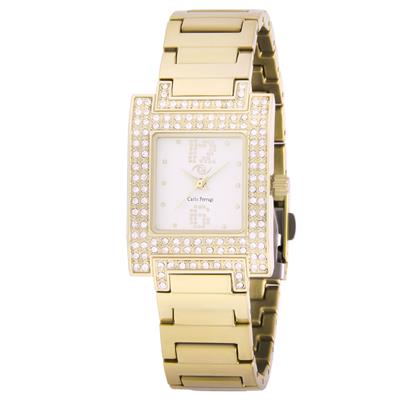 ساعت مچی عقربه ای زنانه کارلو پروجی مدل sn l1021 wg