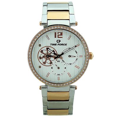 ساعت مچی عقربه ای زنانه تایم فورس مدل tfa7001lars02m