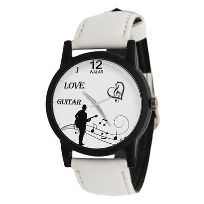 ساعت مچی عقربه ای والار طرح گیتار مدل lf1458