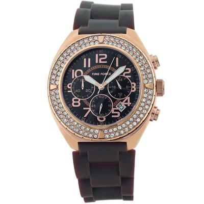 ساعت مچی عقربه ای زنانه تایم فورس مدل tf3033l11