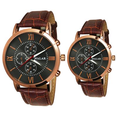 ست ساعت مچی عقربه ای زنانه و مردانه والار مدل wall bl 09