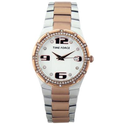 ساعت مچی عقربه ای زنانه تایم فورس مدل tf3371l11m